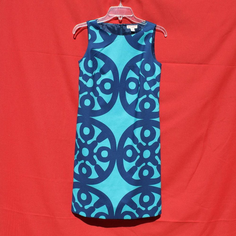 Blue Brooks Brothers dress